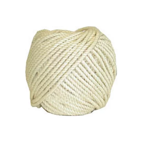 Idéal pour le jardin:Pelote ficelle naturelle en coton câblé 2.5 mm - 100 gr / 35 m