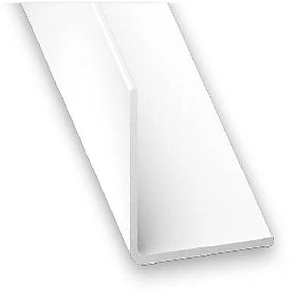 Cornière égale en PVC CQFD 2002-68590 blanche l.40 x H.40 mm longueur 1 m – Réf. ACWCIQDUT0628458393
