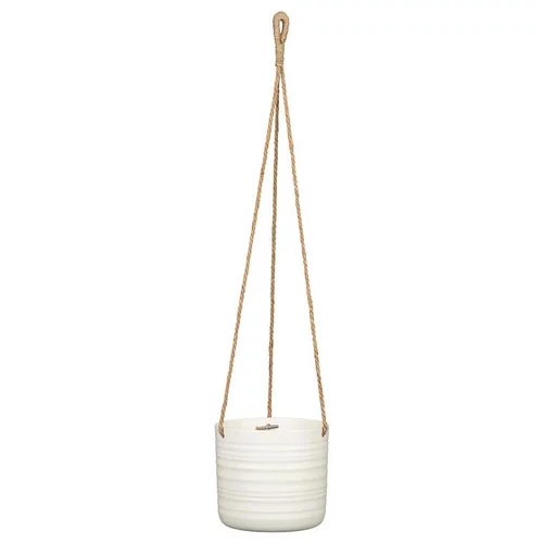 Solution nature：Suspension en céramique blanche Scheurich 450 Soft Wool - Ø 14 cm