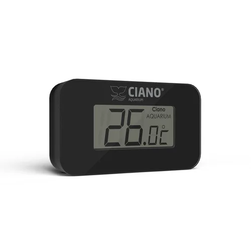 Malin extérieur:Thermomètre pour aquarium 60/80 et Émotions Nature, Pro et One coloris noir Ciano