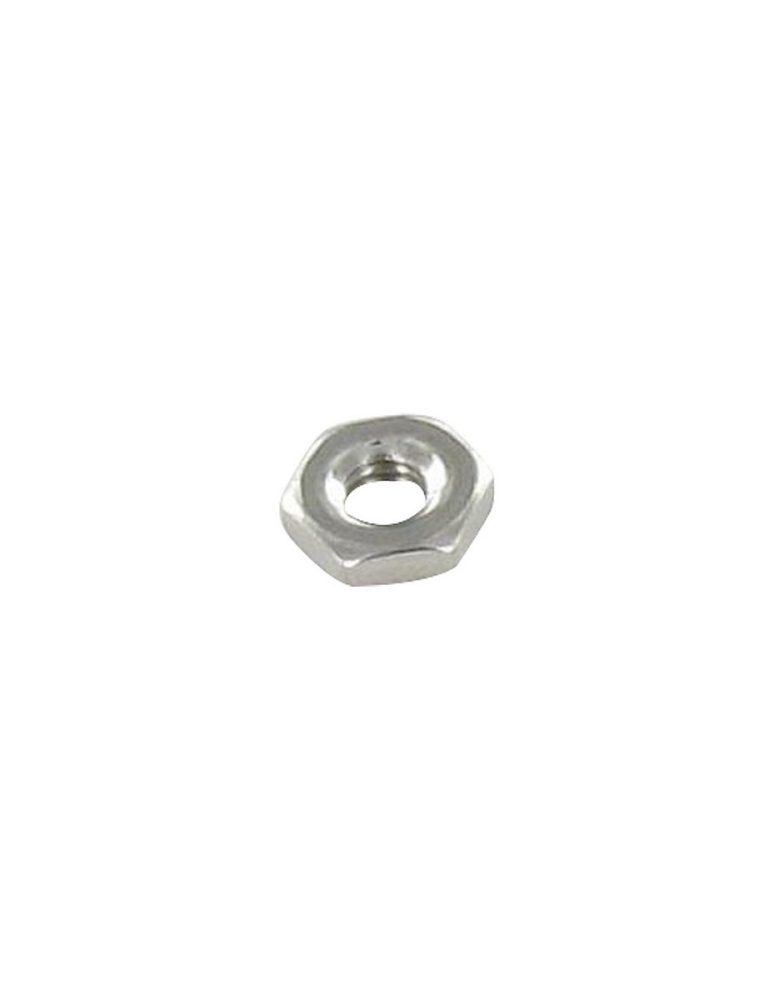 Ecrou hexagonal bas hm/contre Ecrou M12 Epaisseur 6 Inox A2 – 1 pièce
