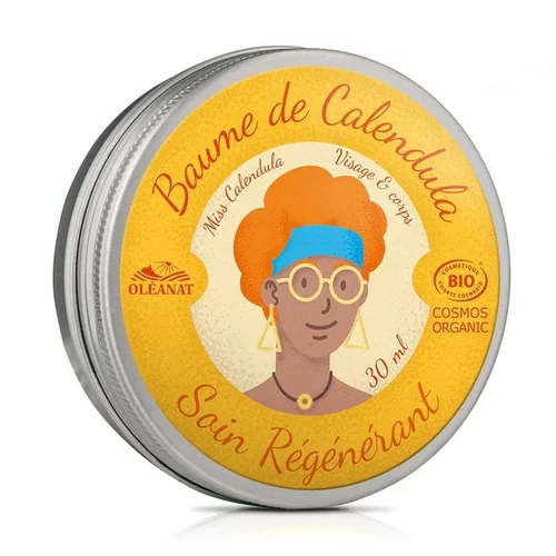 Extérieur durable：Baume de calendula bio. Le pot de 30 ml