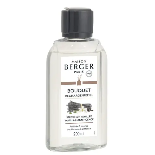 Style jardin:Recharge de parfum pour bouquet parfumé Maison Berger Splendeur Vanillée - 200 ml