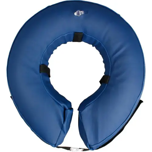 Pour simplifier vos extérieurs:Collerette gonflable pour chien coloris bleue taille L - Ø40/60 cm
