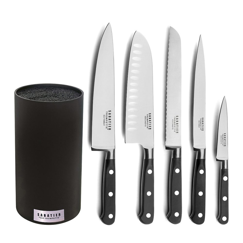 Bloc spaghetti 5 couteaux de cuisine – Origin par Sabatier Trompette
