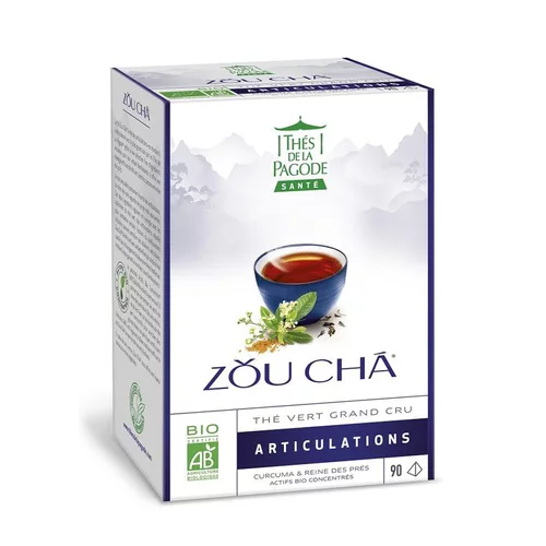 Pour tous vos projets extérieurs：Thé vert Zou Cha bio - boite de 90 sachets
