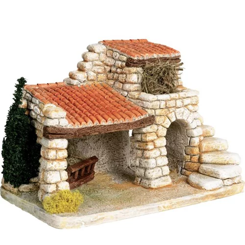 Pour la maison et l’extérieur:Crèche Gorden santons Escoffier - 35 x 22 x 23 cm
