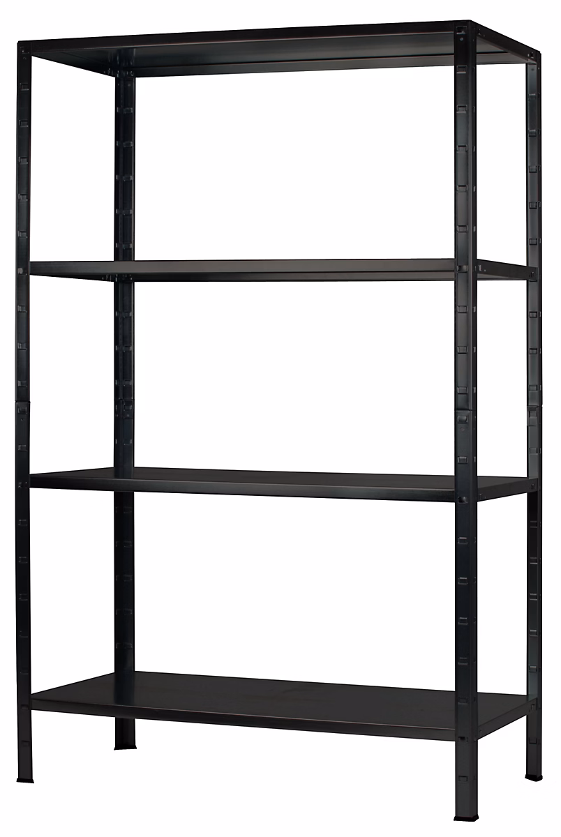 Étagère de garage en acier H.180 x L.100 x P.35 cm Schulte Regalwelt Powermax – Réf. RUWERZYXK4962810448