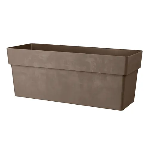Pour mieux équiper votre jardin:Muret en plastique injecté camel Deroma Like R - 99 x 38 x 39 cm