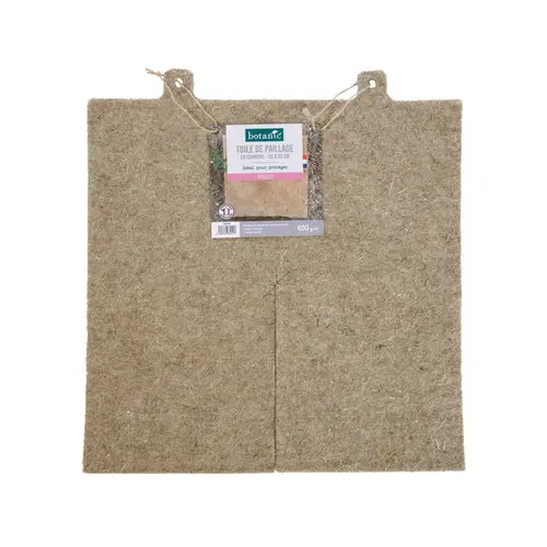 Pour un extérieur plus agréable:Carré de paillage en chanvre botanic® - 50 x 50 cm