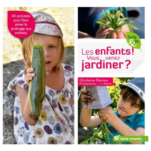 Une idée maline pour l’extérieur：Les enfants ! Vous venez jardiner ?