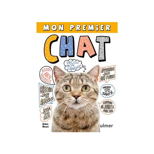 Extérieur déco:Livre Mon premier chat aux Éditions Ulmer - 144 pages