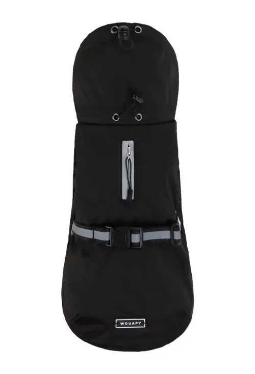 Indispensable au jardin：Manteau pour chien coloris noir Wouapy All Seasons - Taille 60