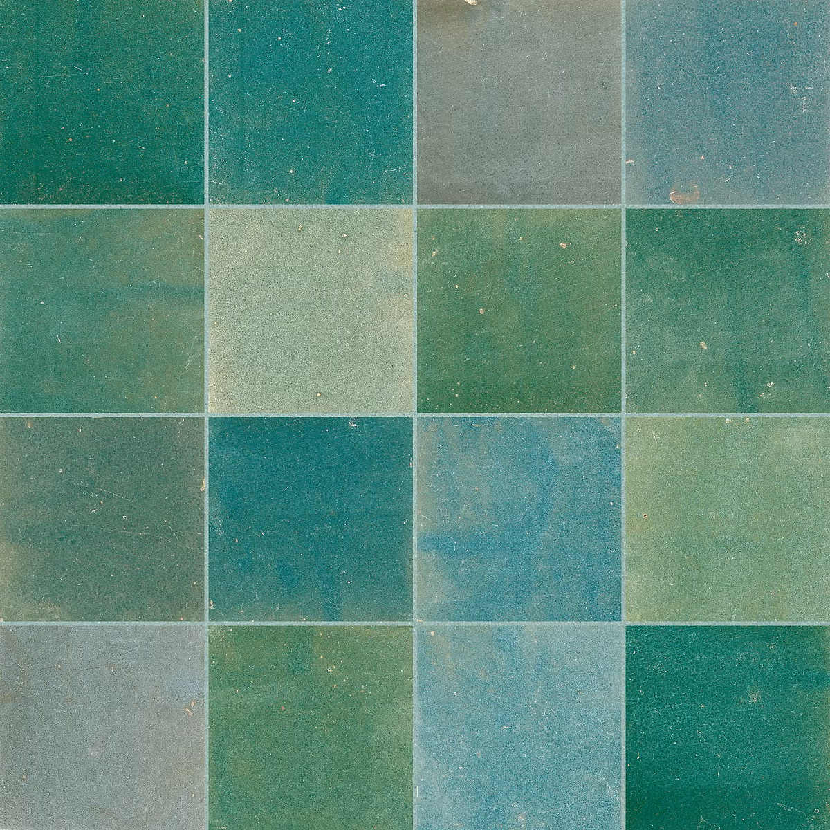 Carrelage effet Zellige Vert 10x10x0 | 85 cm Mat Serinor – Mur intérieur (vendu par carton de 0 – 6 m²) – RO'MA CARRELAGE