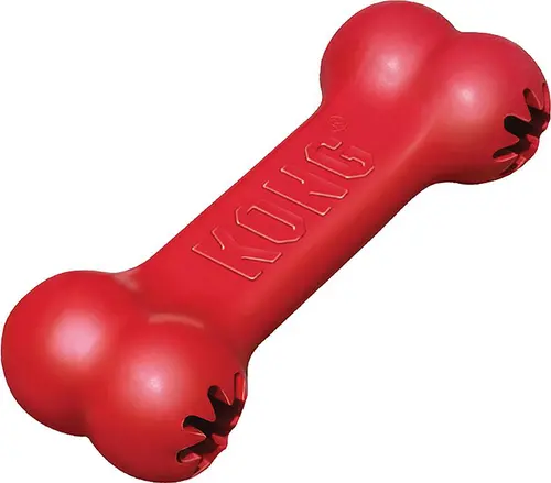Plaisir dehors：Jouet à mâcher pour chien Flamingo Kong classic goodie os taille L
