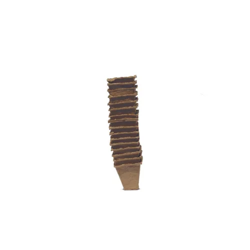 Déco jardin:Pots carrés coloris beige 100 % biodégradables Nortene Growing Pot x 20 - 6 x 6 cm