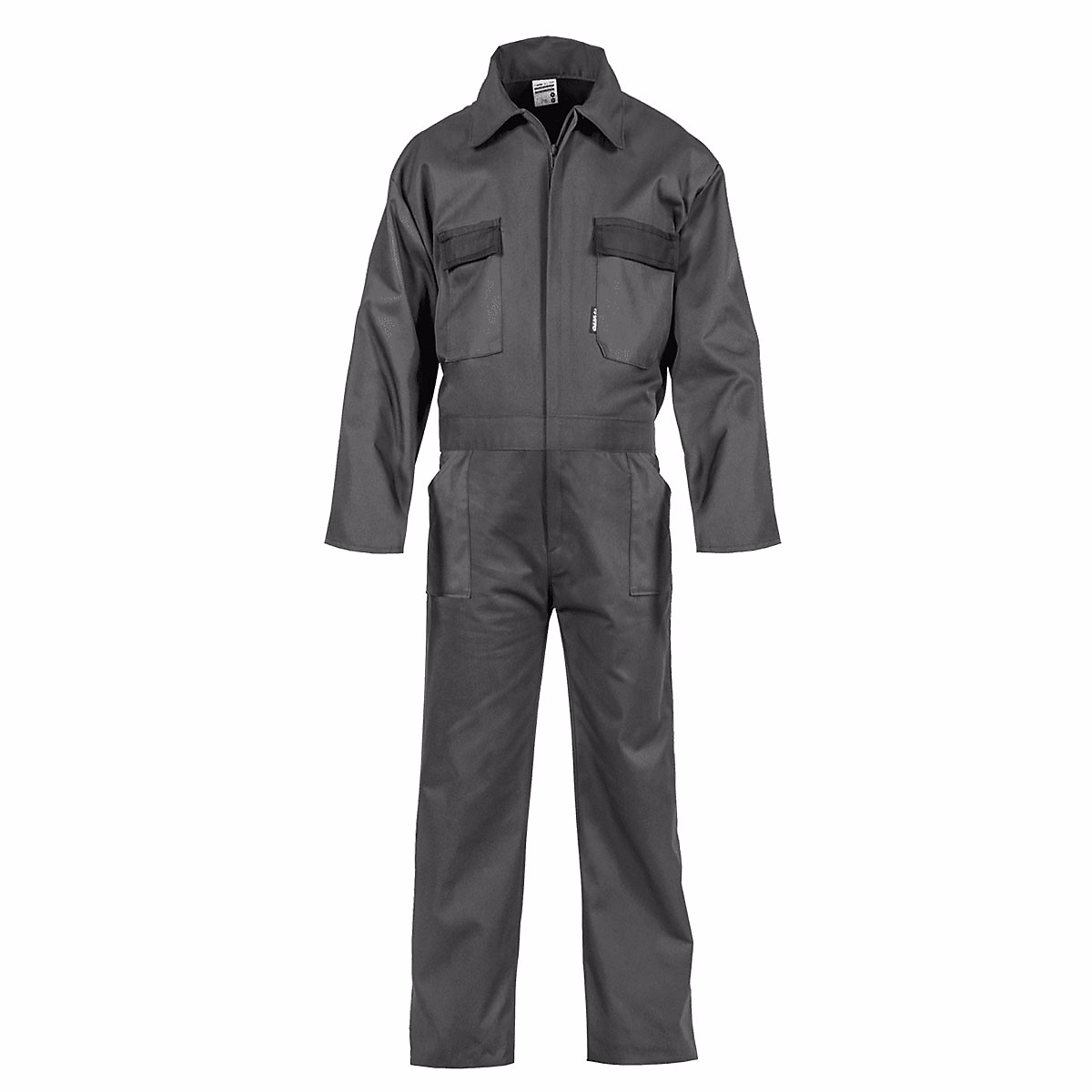 Combinaison de Travail 5 poches Taille XXL Gris/Noir Polyester/Coton VITO – Réf. SISWITRGV6040175482