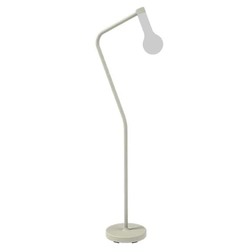 Confort extérieur：Pied Aplo coloris gris en aluminium Fermob - 34 x 138 cm