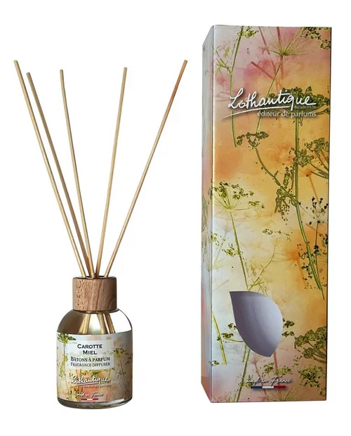 Idée extérieure：Bâton à parfum Lothantique Jardin d'aquarelles Carotte miel – 100 ml