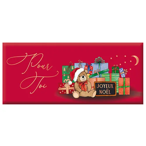 Accessoire extérieur：Mini tablette de chocolat au lait « Pour Toi » Art Grafik