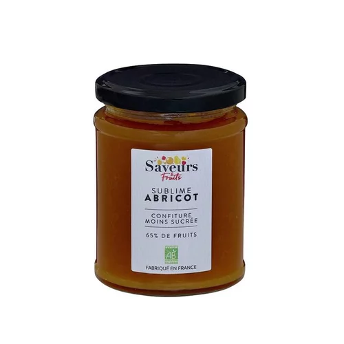 Jardin confort:Confiture moins sucrée Sublime Abricot bio - 310 g