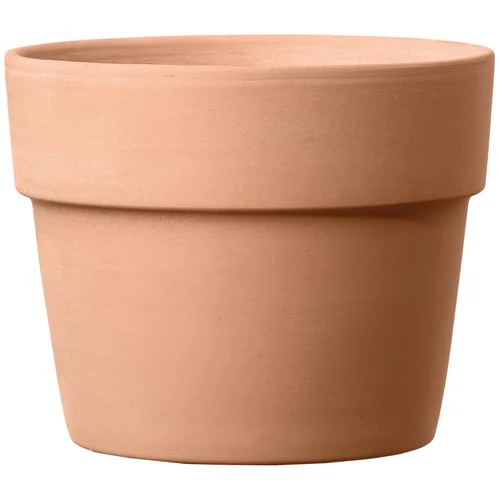 Utile jardin：Cache-pot Perfetto White Ø 20 x H 16,3 cm Terre cuite