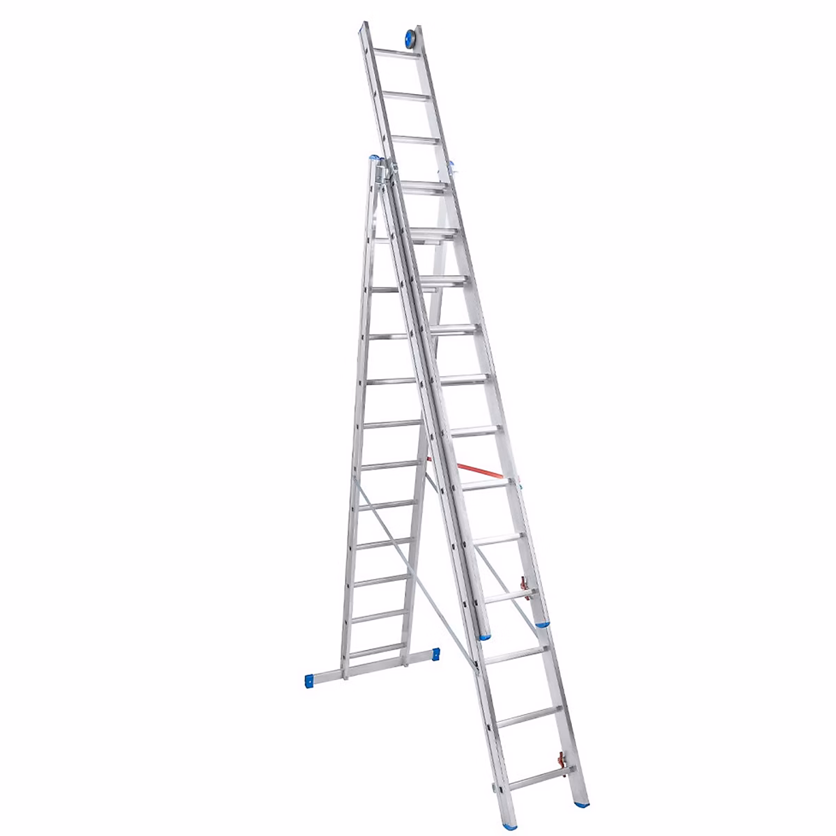 Echelle – échelle Professionnelle Transformable Aluminium 3 Plans 12 Marches