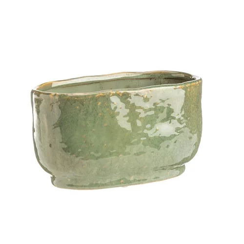 Style extérieur:Jardinière Orchidée en céramique - 25 x 13 x 12,6 cm