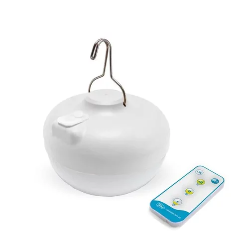 Pour vos envies d’extérieur:Ampoule portable et rechargeable Cherry coloris blanc