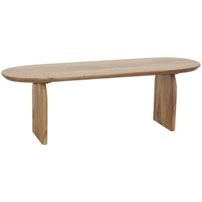 Banc en acacia naturel (L 160)