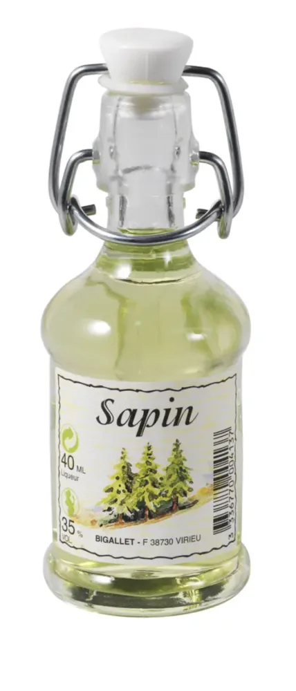 Mieux dehors：Liqueur de sapin 35° Bigallet - 4 cl