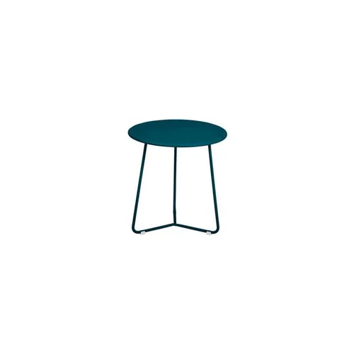 Sélection pratique：Table d'appoint cocotte FERMOB bleu acapulco Ø34x36