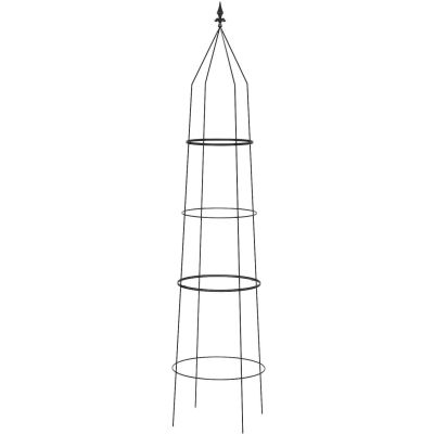 Treilli an acier 48 x 195 cm View (Noir)