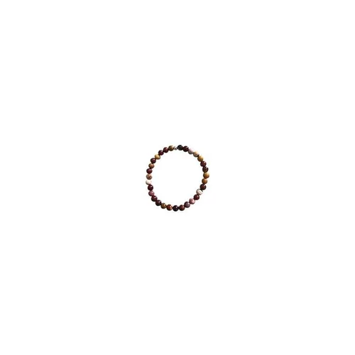 Utile au jardin：Bracelet jaspe mokaïte homme - 8 mm