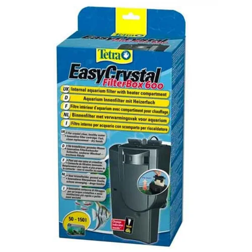 Bien pratique au jardin：Filtre aquarium EasyCrystal 600, efficace jusqu'à 150L - TETRA