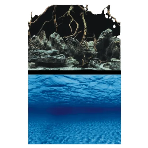 Extérieur loisirs：Poster 2-en-1 racine/fond marins AQUA NOVA - modèle Roots/Water L - 100x50 cm