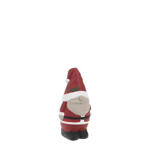 Pour profiter dehors:Figurine décorative gnome santa coloris rouge en polyrésine - 8 x 19,5 x 7 cm