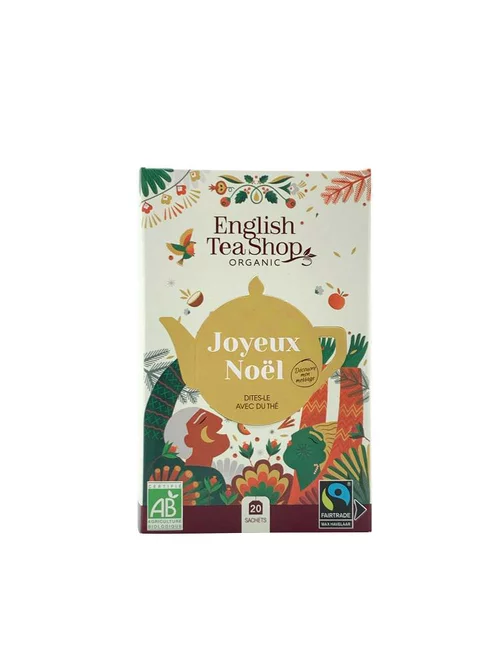Pour un extérieur plus agréable:Assortiment Joyeux Noël bio EnglishTea - 20 sachets