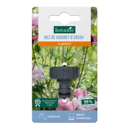 Jardin quotidien:Nez de robinet botanic® - Ø 26 x 24 mm