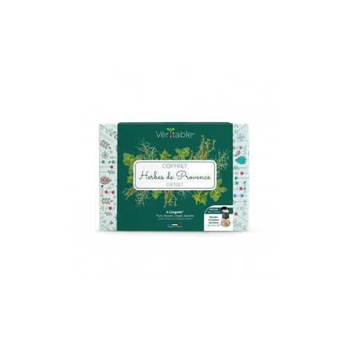 Pour profiter pleinement de l’extérieur:Coffret Herbes de Provence pour potager Véritable - 4 lingots