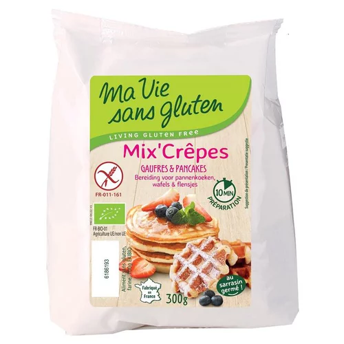 Pour valoriser votre jardin：Mix pancake sans gluten en sachet de 300 g