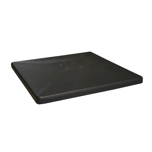 Jardin & pratique:Pied pour parasol déporté en ciment et PVC - 90 kg