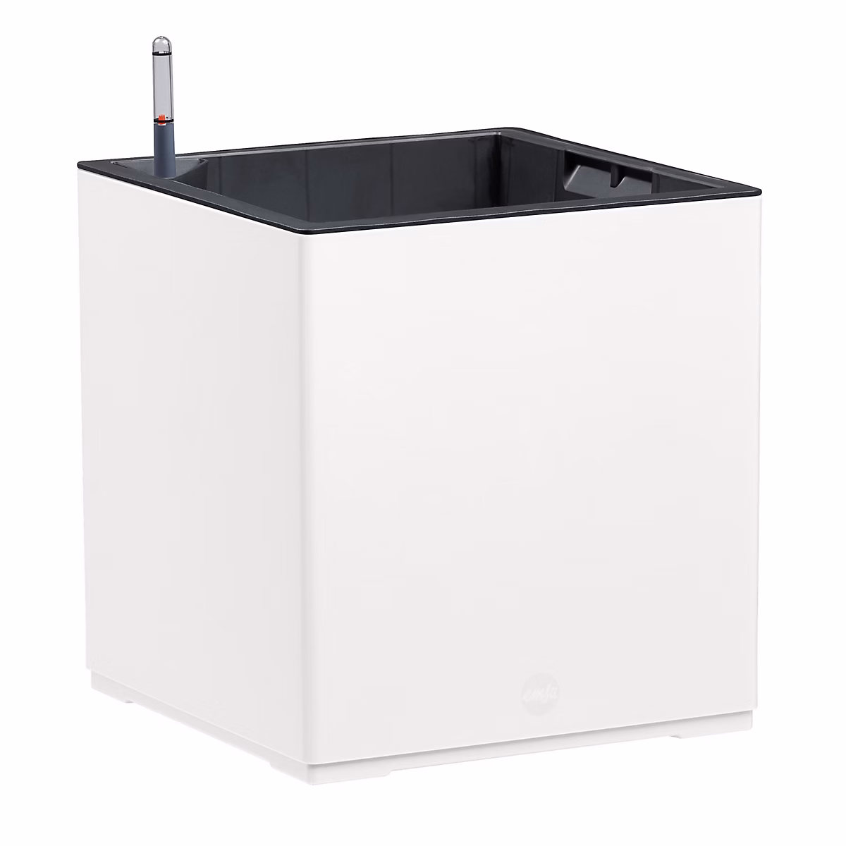Bac carré Poetic Casa Mat 30 blanc 29 | 9 x 29 – 9 x h.31 – 3 cm