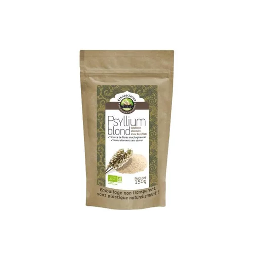 Pour tous les jours:Psyllium blond en poudre bio - 150 g