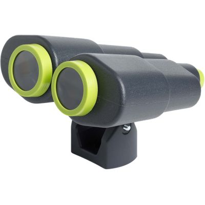 Jumelles XXL en plastique pour enfants (Anthracite et vert lemon)