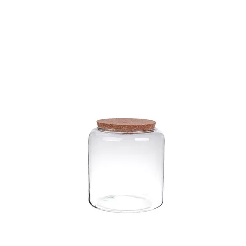 Accessoire au jardin：Vase Mia bouchon liège S Ø19xH20 cm