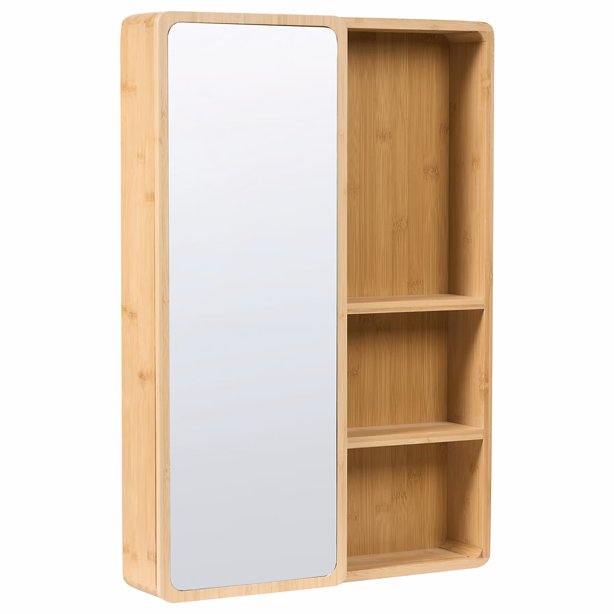 Meuble de salle de bains – Armoire de toilette murale GUATAVITA 41 cm 61 cm Marron clair