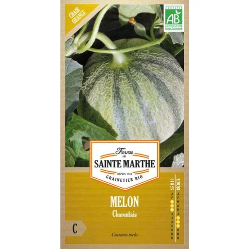 Pour profiter dehors：Graines de melon charantais Ferme de Sainte Marthe - graines à semer