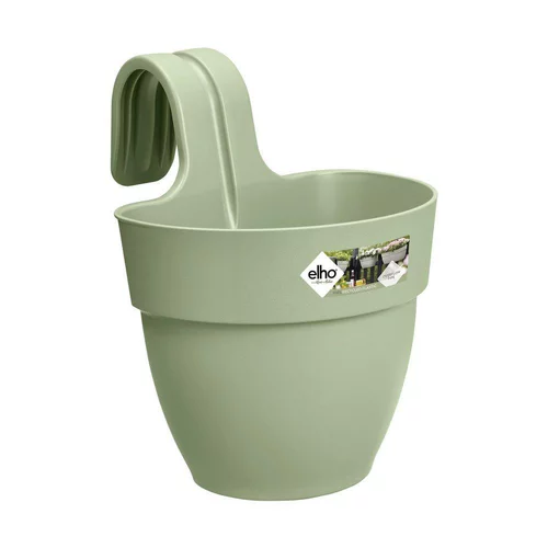 Pratique au jardin:Balconnière Vibia Campana easy hanger small vert Elho - 20,5 x 24,1 cm