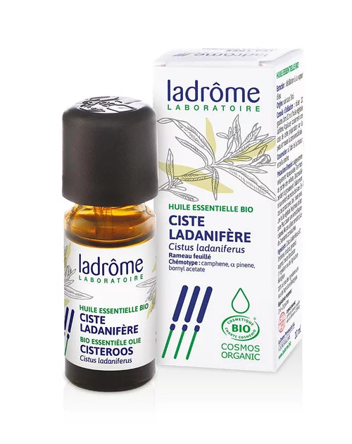 Pour vos moments en extérieur：Huile essentielle bio de Ciste ladanifère Ladrôme - 10 ml